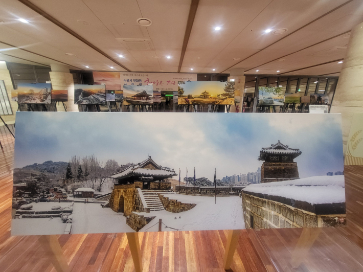 수원화성 화서문과 서북공심돈