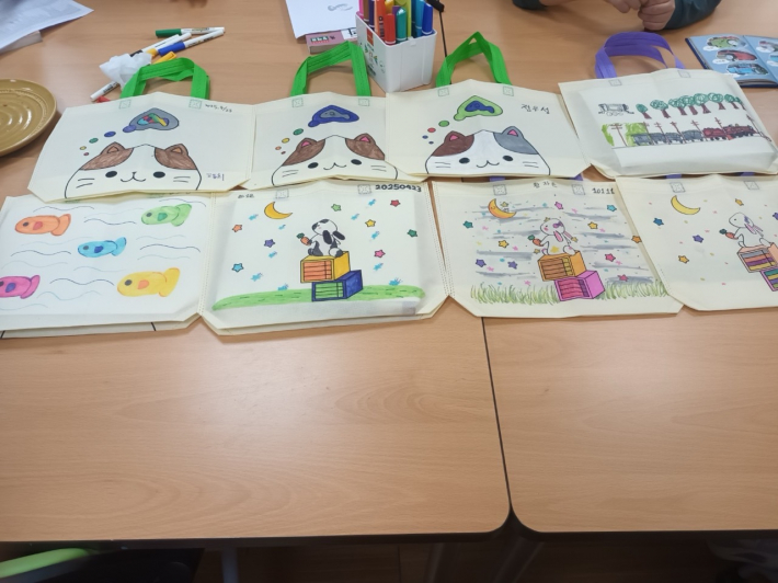 학생들이 만든 에코백