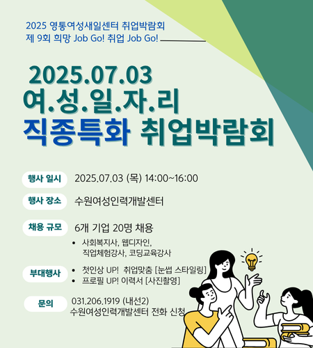 2025년 여성일자리 취업박람회