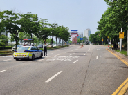 수원시가 경찰과 합동으로 지하차도 침수대비 훈련을 실시했다.