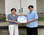 노아F&B 후원품 전달