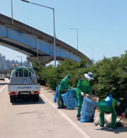입북동, 수인산업도로 일대 대대적 환경정비 실시