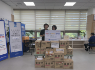 호매실 요양보호사 교육원 원장과 단체 사진