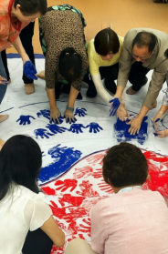 손바닥에 담은 나라사랑, 세류2동에 펼쳐지다