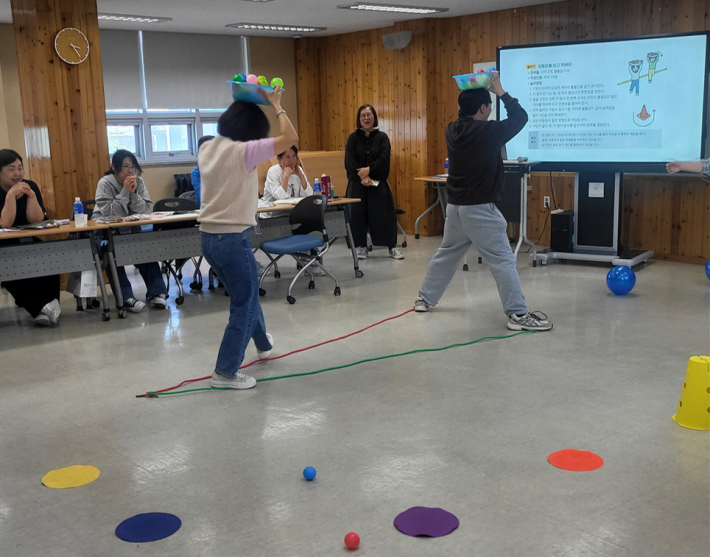 놀이지도 실습중