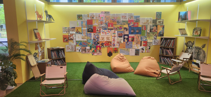그림책 보는 공간
