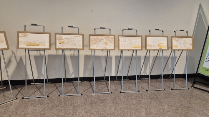 <계란말이 버스> 그림책 원화전시