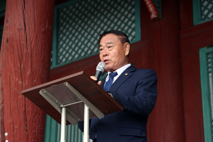 수원향교 춘기 석전대제 봉행 참석 사진