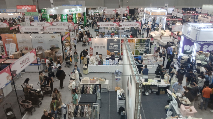 수원펫앤캣쇼 전시장 전경