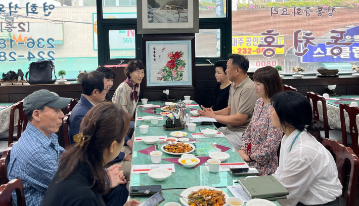 수원시 팔달구 매교동, 주민자치센터 프로그램 강사 간담회 개최