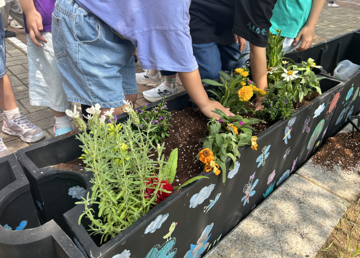 광교2동 주민자치회, 이의초등학교와 함께하는 '고학년 그리다, 저학년 심다' 프로그램 추진