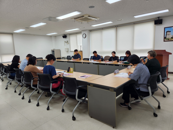 광교2동 지역사회보장협의체, 25년 6월 월례회의 개최