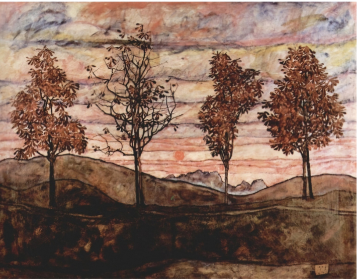 네 그루의 나무들