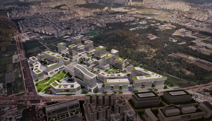 탑동 이노베이션밸리 조감도.    사진2)