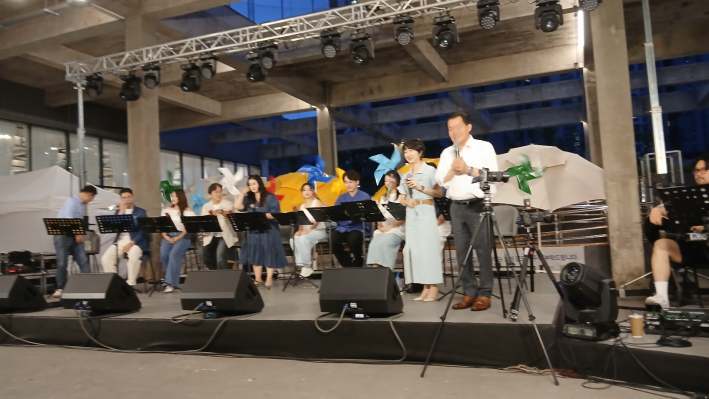 인사말하는 이재준 수원특례시장