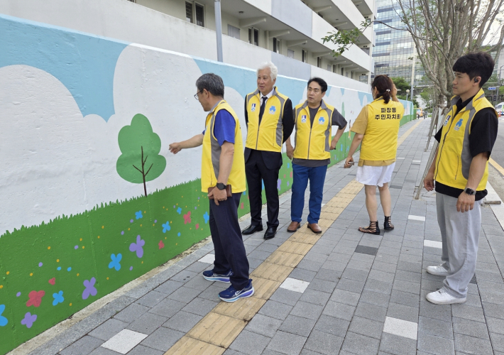 수원시 장안구 파장동, 주민참여예산사업 현장점검 실시