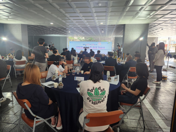 새빛청년존 2호에 입주한 청년들