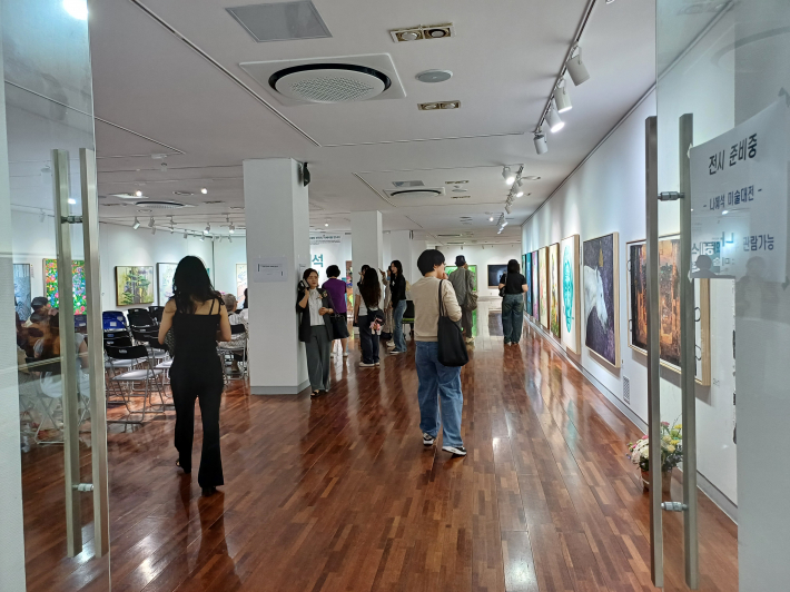 1관 전시장 전경