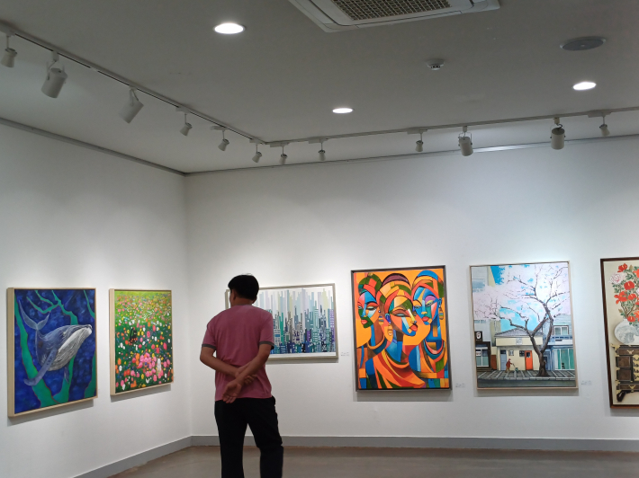 1관 전시장 전경