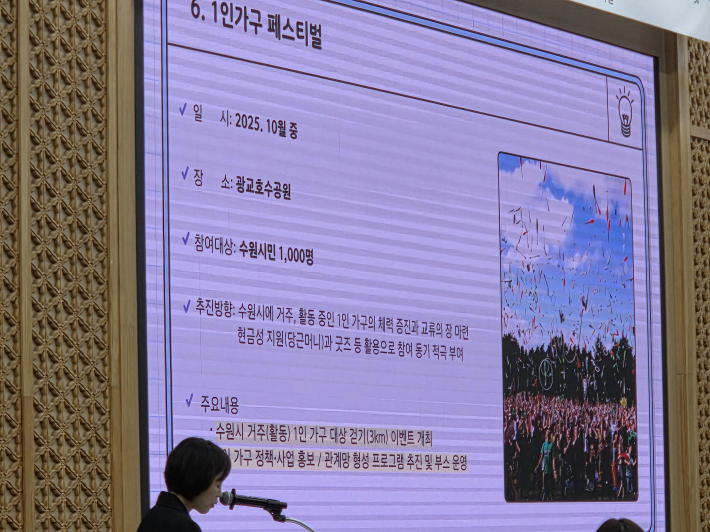 1인 가구 페스티벌 (예정)