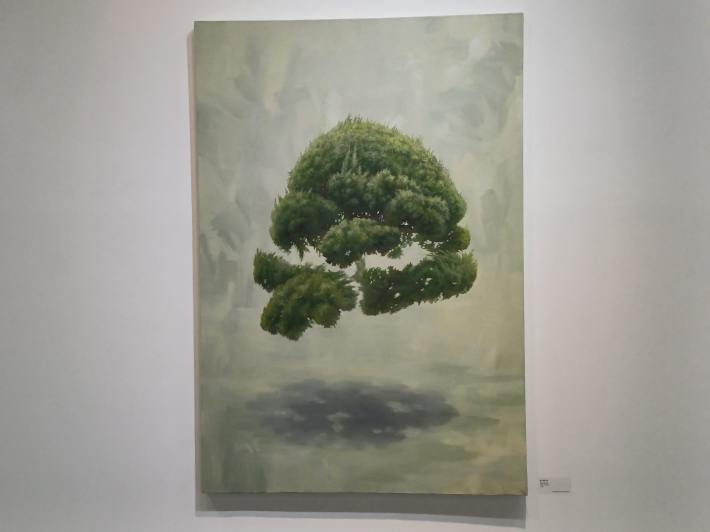 비워진 바람 위에, 캠퍼스에 유채, 116.8×80.3cm, 2025