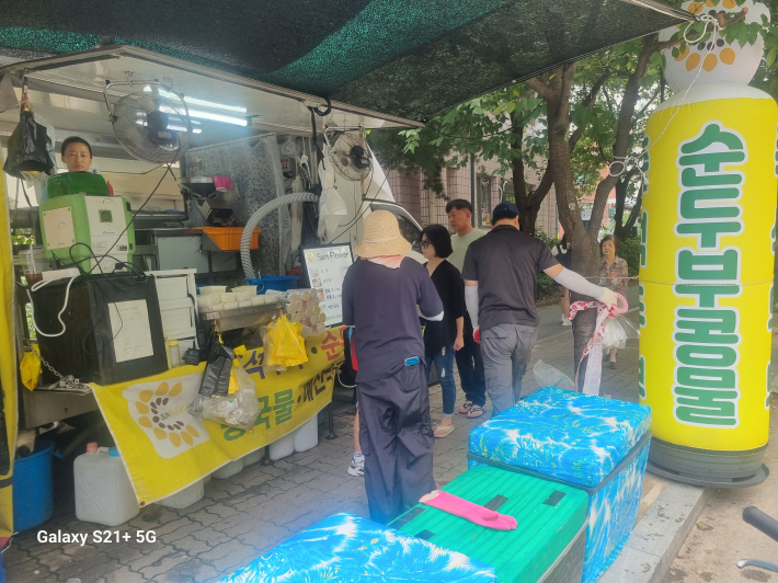 값싸고 순수한 우리 것, 순두부가 인기이다. 