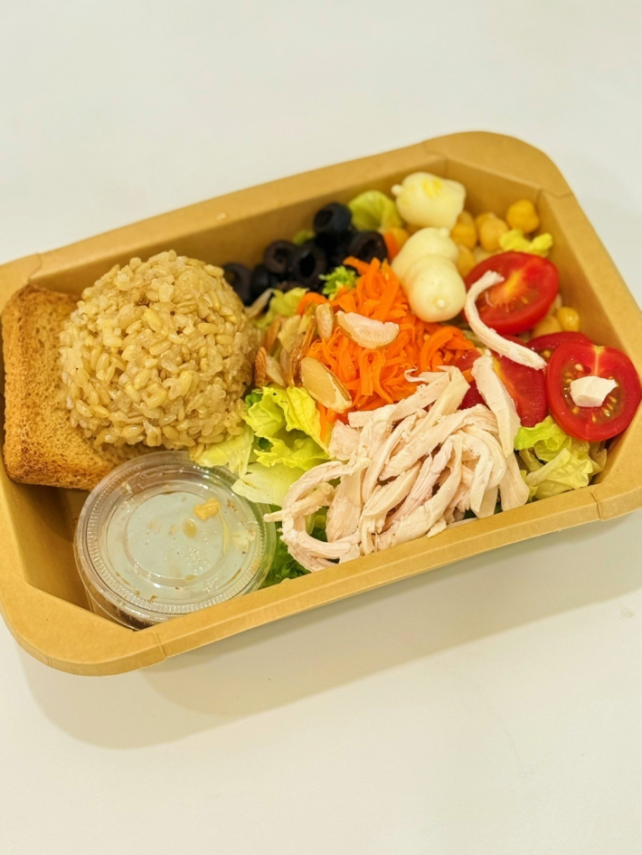 고혈압·당뇨 환자에게 제공한 음식.