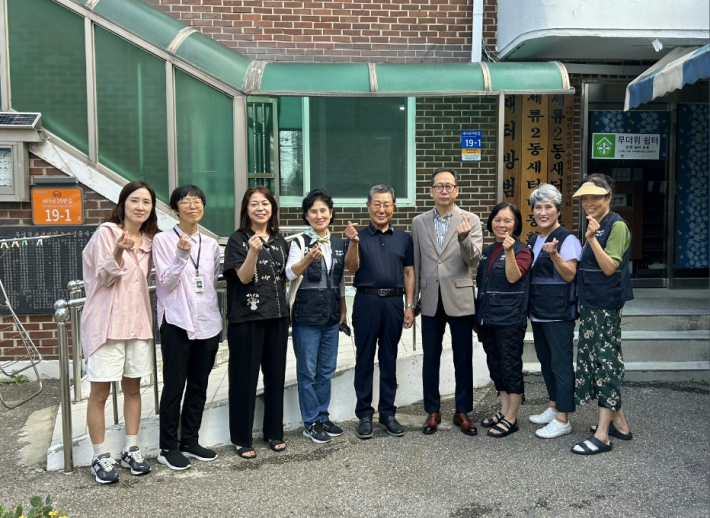 세류2동 통장협의회 경로당 환경정비