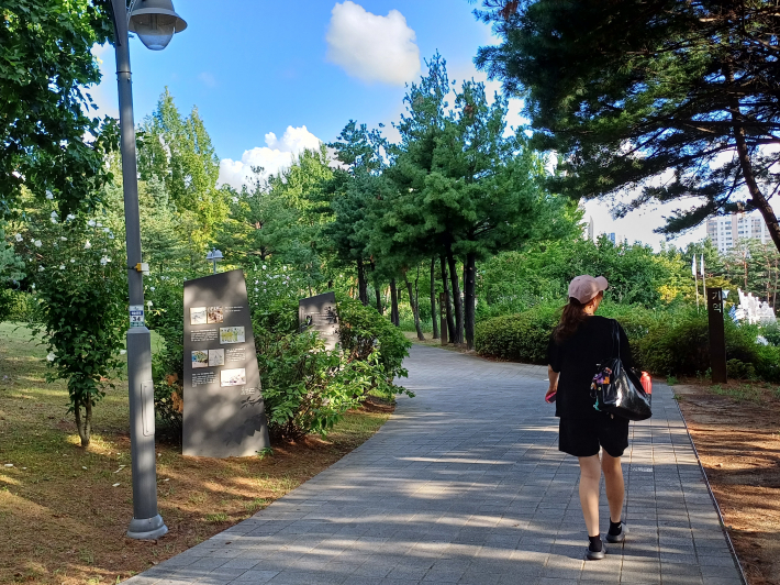 평화의 거리 전경