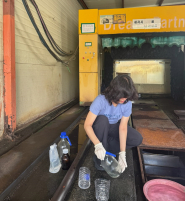 폐수배출시설 지도점검을 실시하고 있다.