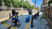 수원시 장안구 송죽동 통장협의회, ‘맑은 동네 만들기’ 환경 정비 추진