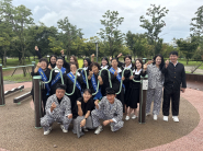 평동 마을자치 리빙랩 똑버스 체험단 교복 나들이행사 사진