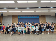 제3회 녹색교통회관 수강생 수영대회 단체사진