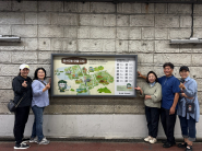 화산지하차도 마을지도 설치