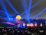 3년 만에 재공연된 '야조'가 연무대 특설무대에서 진행되는 모습