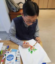 폐현수막 가방 제작 사진