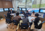 세류2동 행정복지센터에서 방범용 CCTV 위치선정협의회 회의가 열렸다 