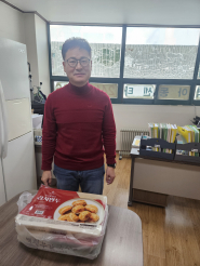 아이캔지역아동센터에 만두 전달