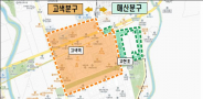 진1)수원시 고색·매산배수분구 위치도    