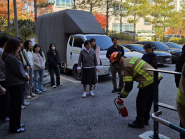 지난 12일, 호매실동 행정복지센터가 공공기관 합동 소방훈련을 실시했다.