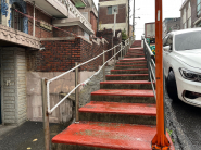 비탈길 안전난간 정비