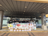 권선구 가정어린이집 연합회에서 취약가구를 대상으로 나누미키트를 지원하고 있다.