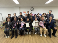 매탄2동 '건강멋', 모범 청소년 장학금 전달