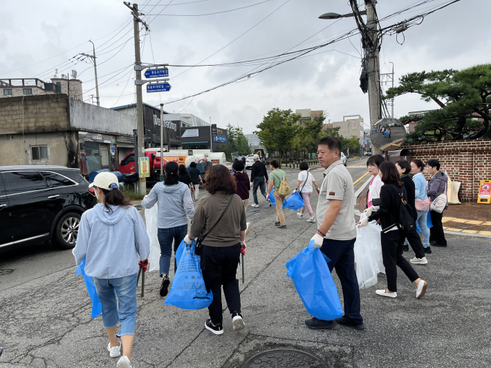 2025 추석 맞이 통장 대청소 활동사진1