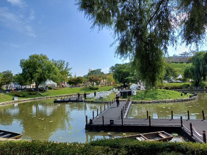 용연의 아름다운 풍경