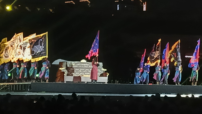 정조의 경비부대 장용위 창설 장면