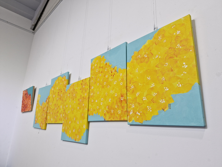 「다름을 품다」 전시에 선보인 작품들