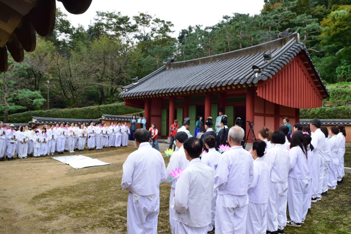 수원화성 축성 장인명패봉안문화제, 성신사 고유제