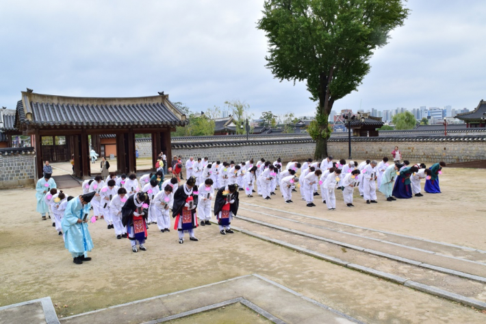 수원화성 축성 장인명패봉안문화제, 화령전