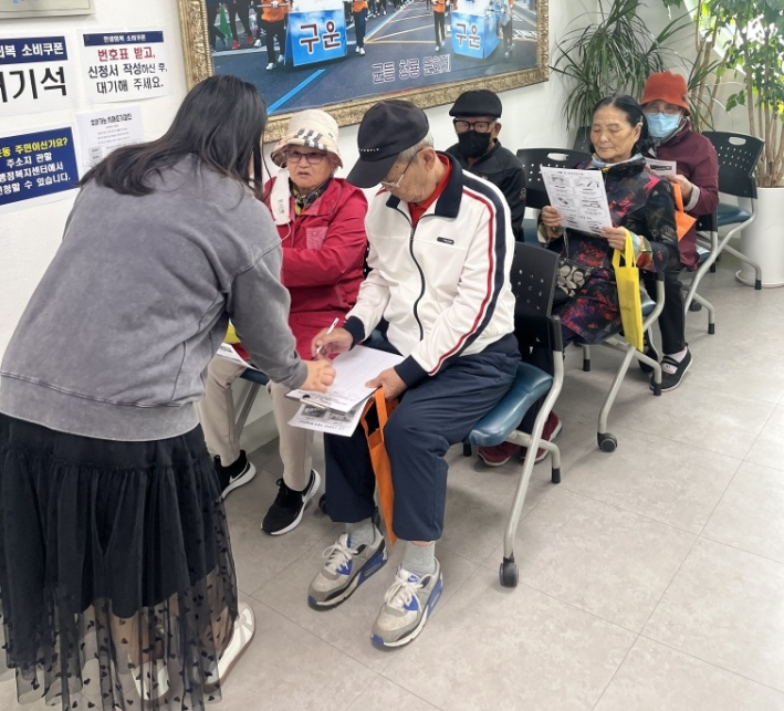 구강관리교육사진